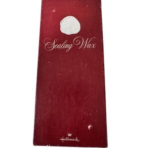 Vintage Hallmark‎ Sealing Wax Kit Owl Stamp Embosser Craft Supply Cottage